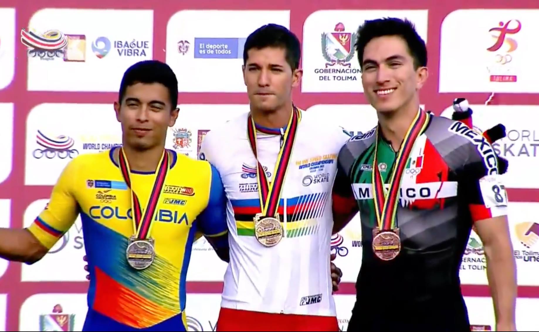 Among the fastest on the planet; Jorge Martinez wins bronze in the 100 meters world championship.