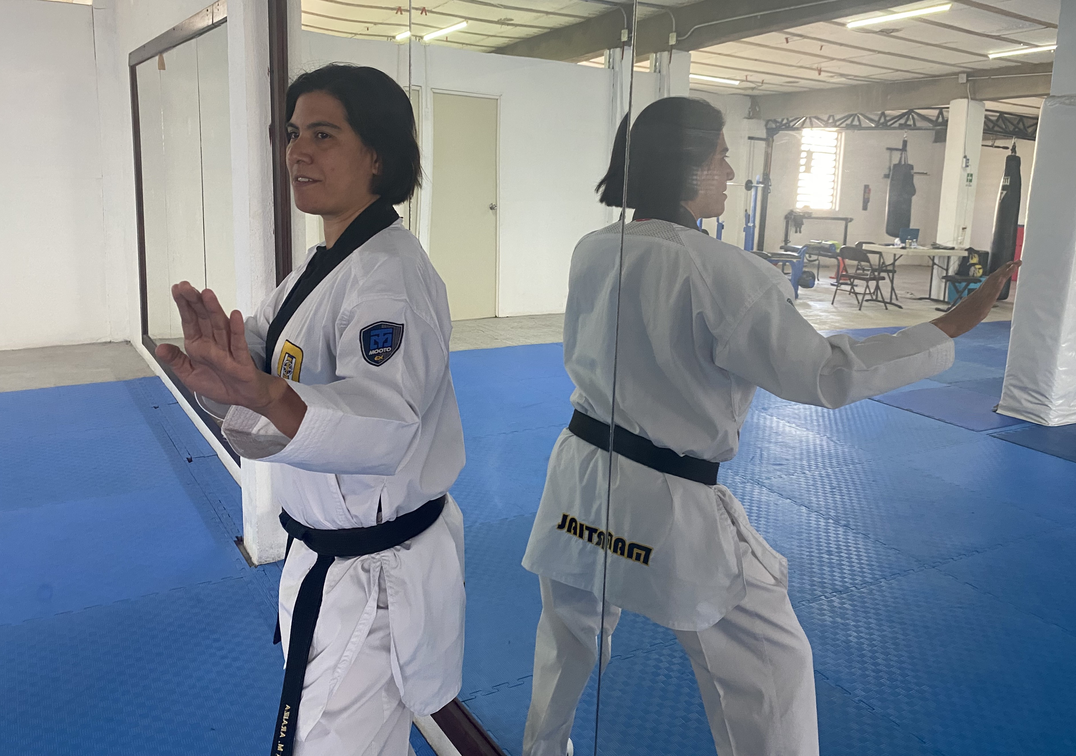 Karla Marcela Araiza tae kwon do