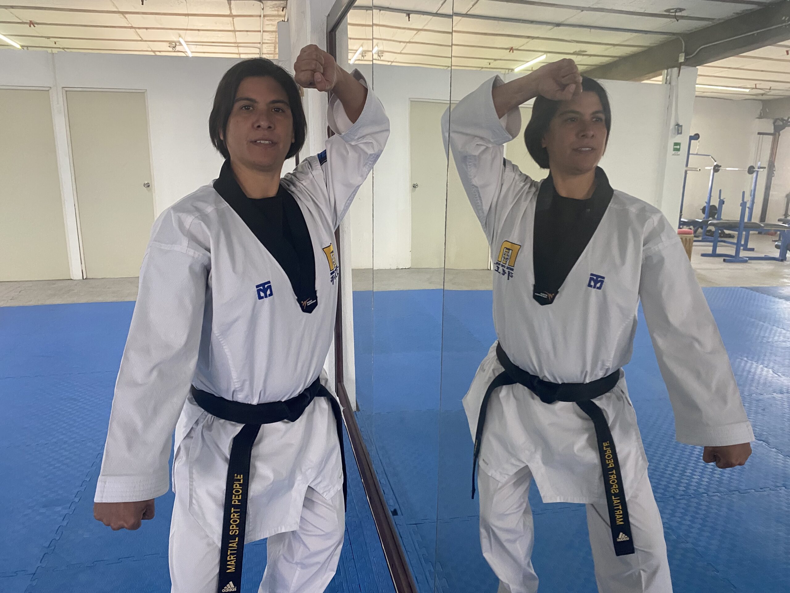 Karla Marcela Araiza tae kwon do