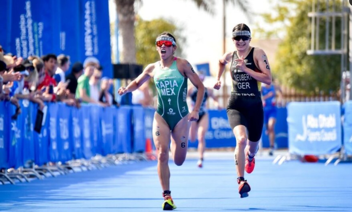 Rosa María Tapia triatlón