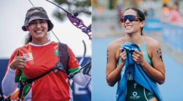 Alejandra Valencia Rosa María Tapia tiro con arco triatlón