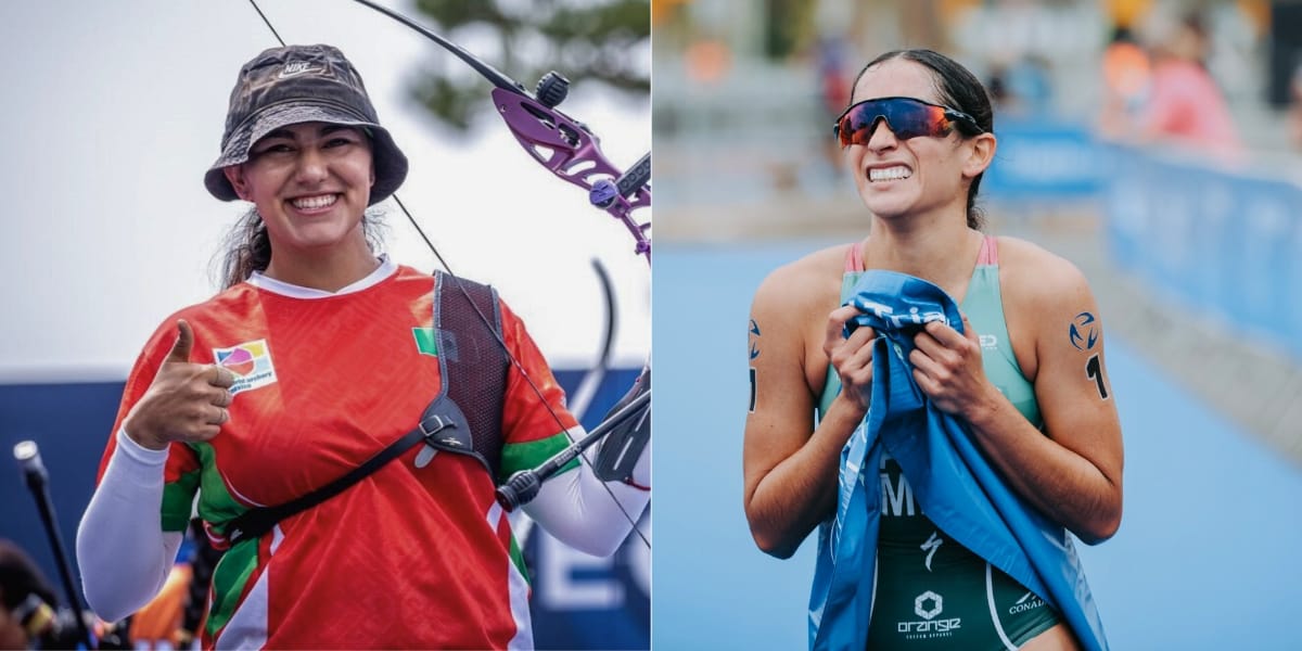 Alejandra Valencia Rosa María Tapia tiro con arco triatlón