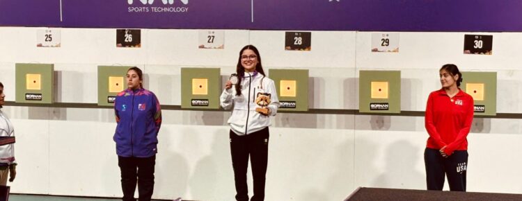 Sofía Ibarra tiro deportivo Juegos Panamericanos Junior Asunción 2025