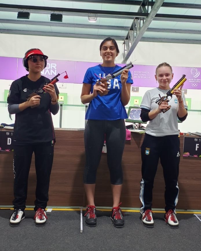 Sofía Ibarra tiro deportivo Juegos Panamericanos Junior Asunción 2025