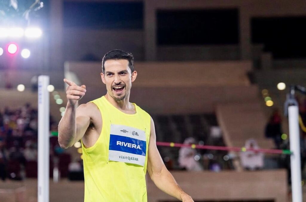 Édgar Rivera atletismo