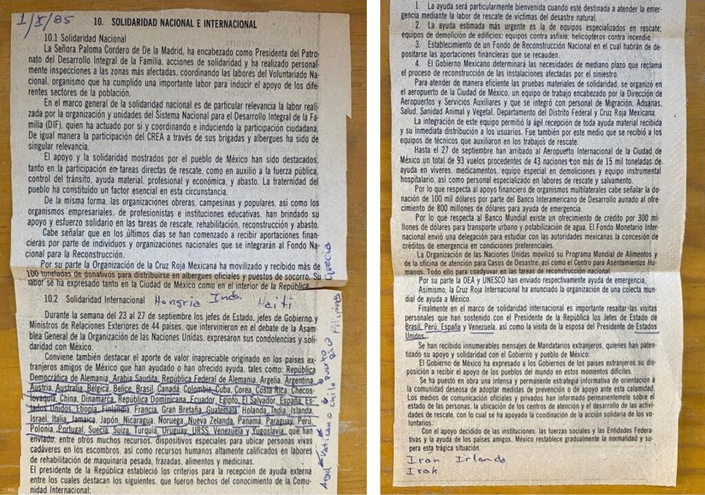 Terremoto 19 septiembre 1985 Ciudad de México