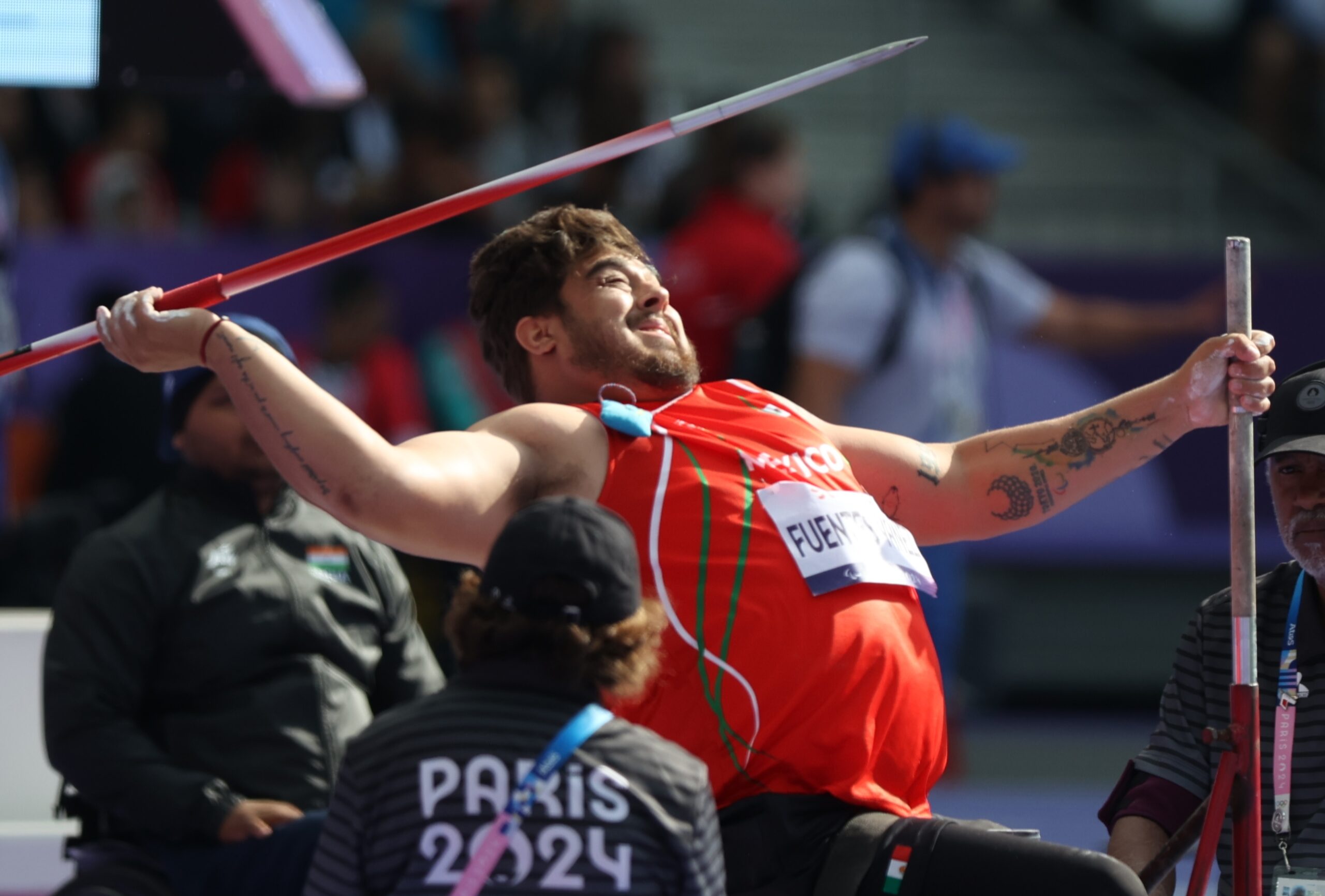 Édgar Ulises Fuentes para-atletismo