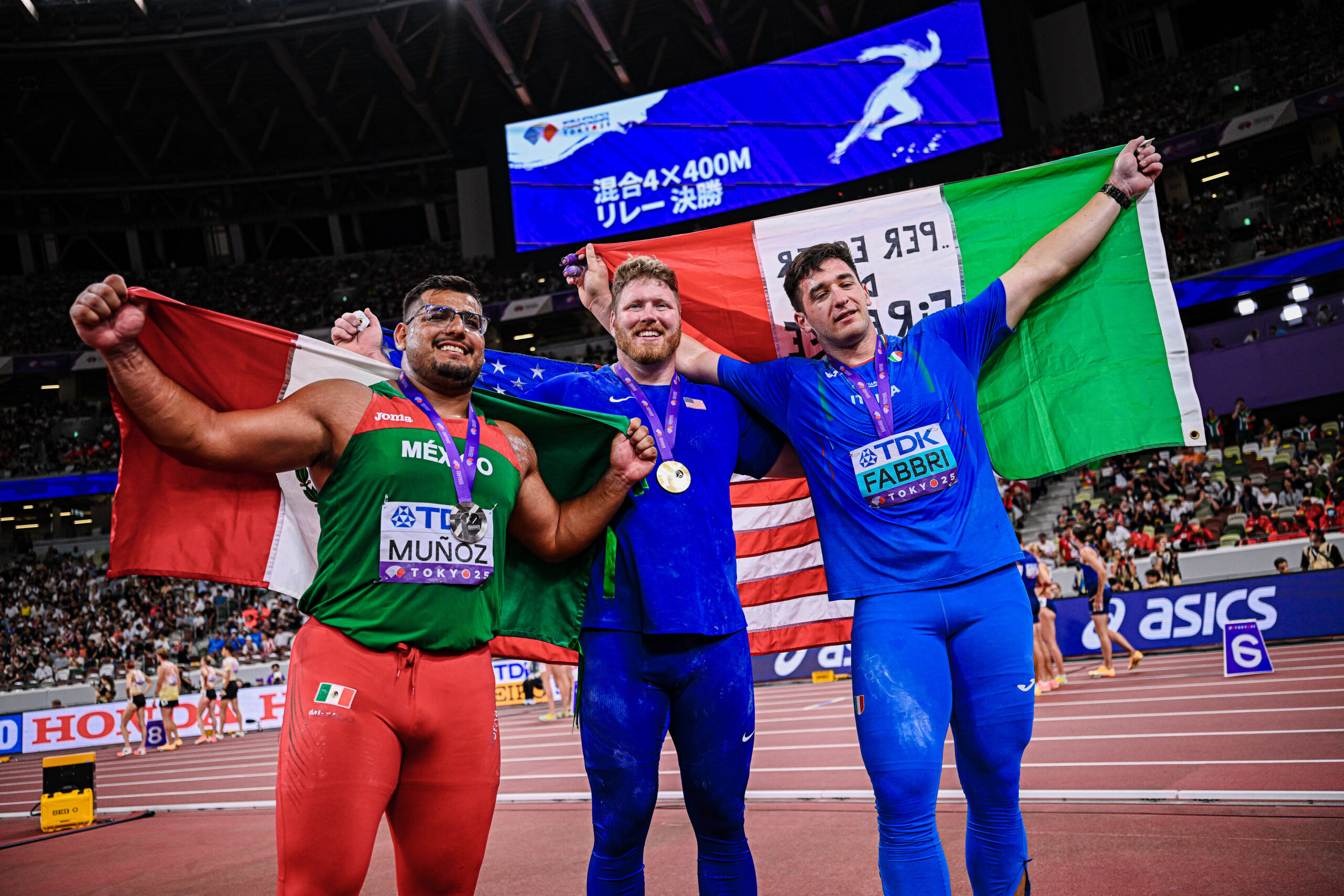 Uziel Muñoz atletismo