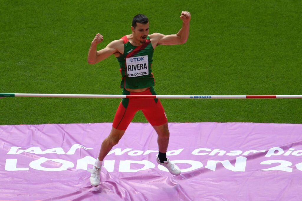 Édgar Rivera atletismo