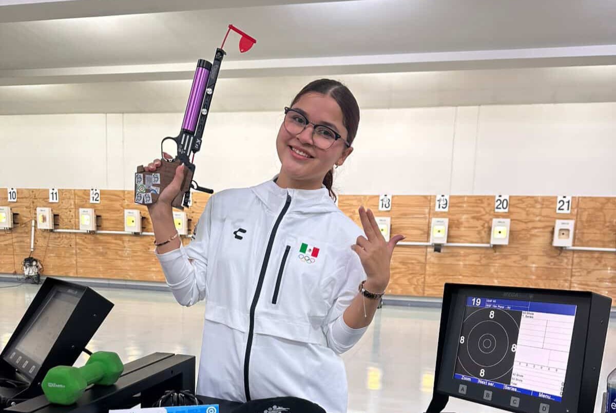 Sofía Ibarra tiro deportivo Premio Estatal del Deporte