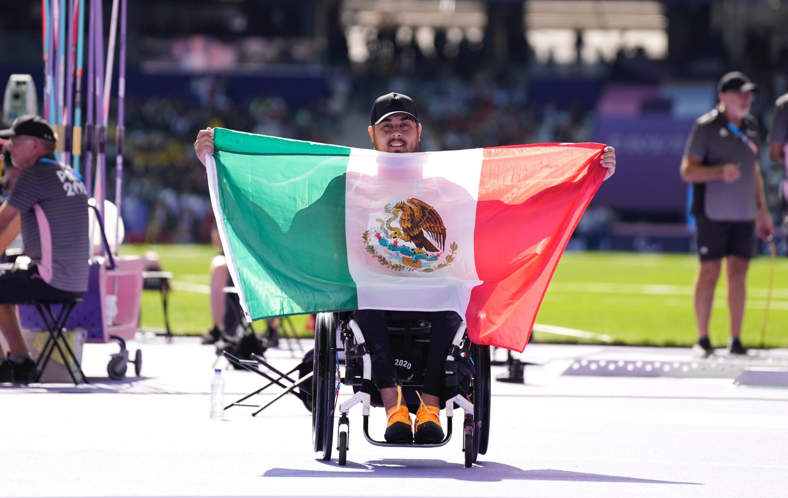 Édgar Ulises Fuentes para-atletismo