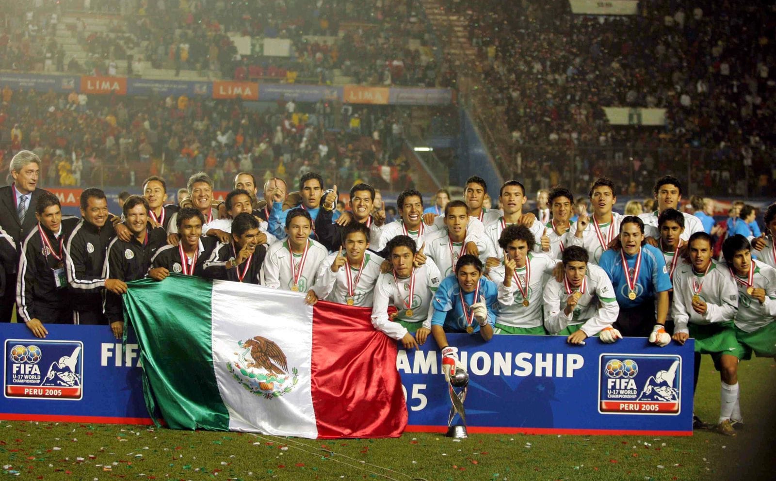 Jesús Alejandro Gallardo futbol campeón mundial Sub 17 Perú 2005