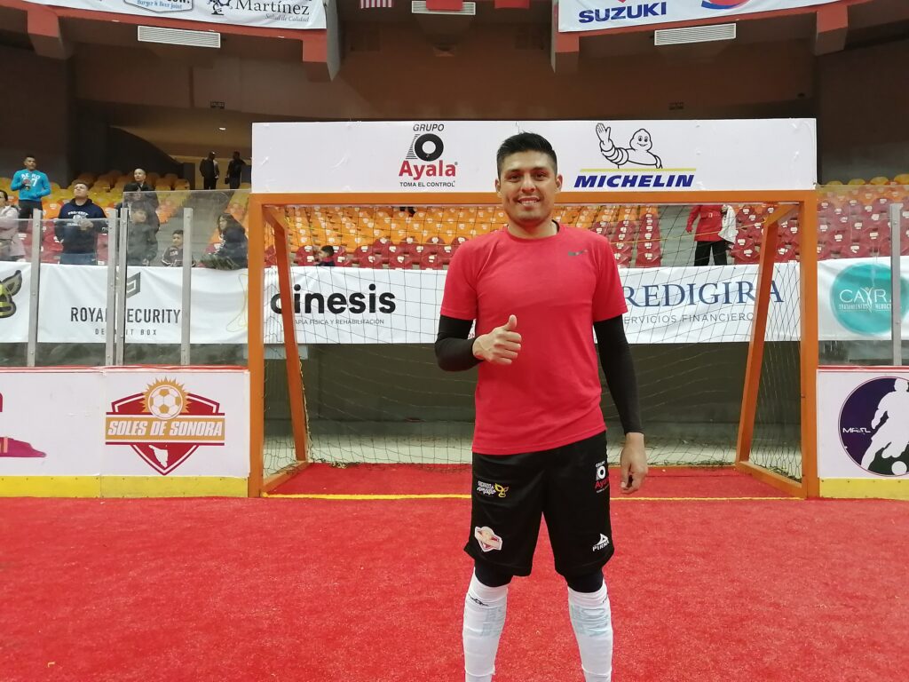 Jesús Alejandro Gallardo Soles de Sonora MASL futbol rápido