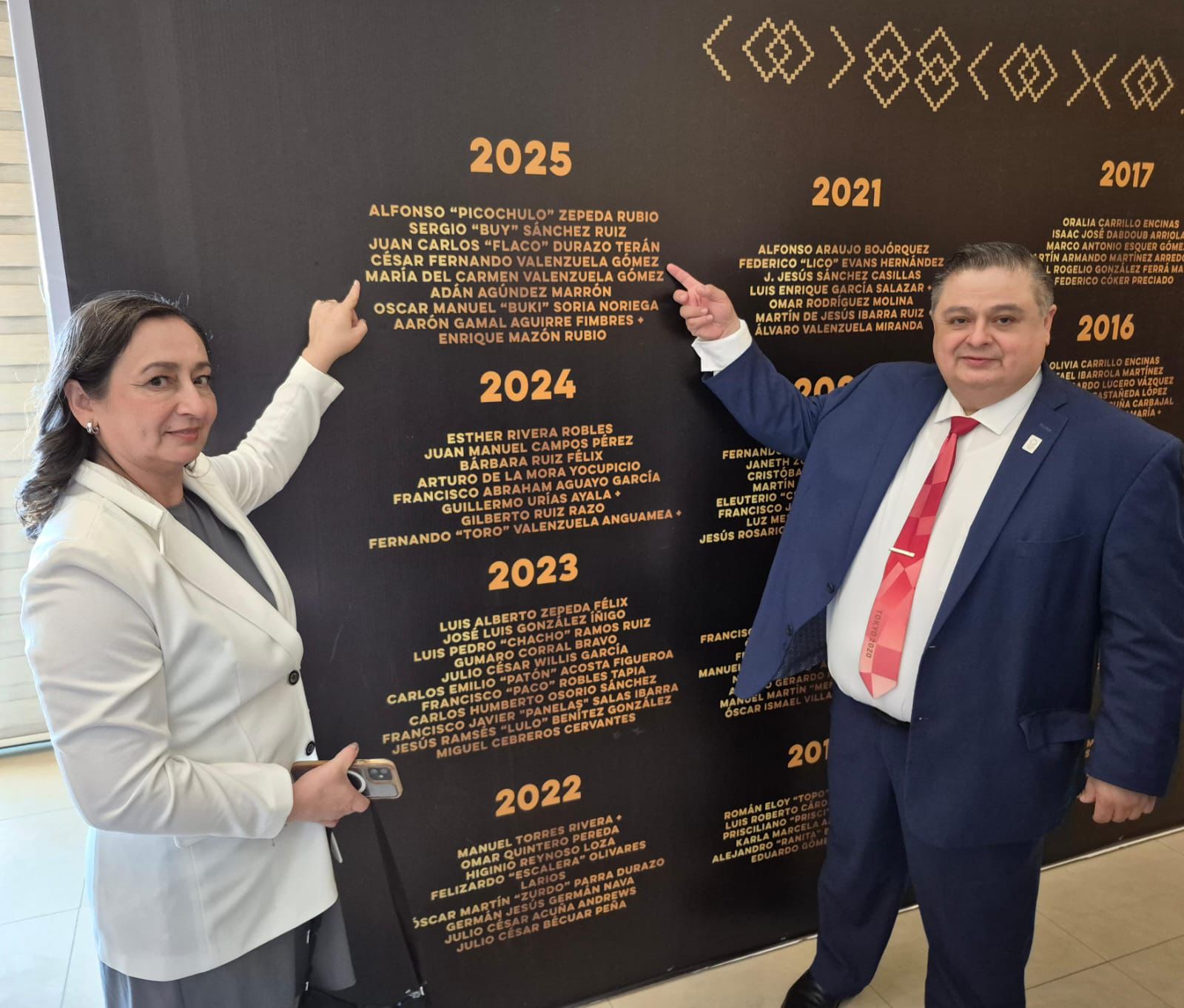 María del Carmen Valenzuela César Valenzuela gimnasia Premio Estatal del Deporte