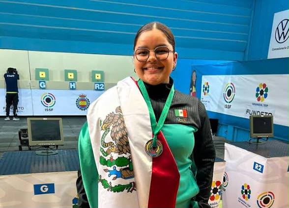 Andrea Ibarra tiro deportivo