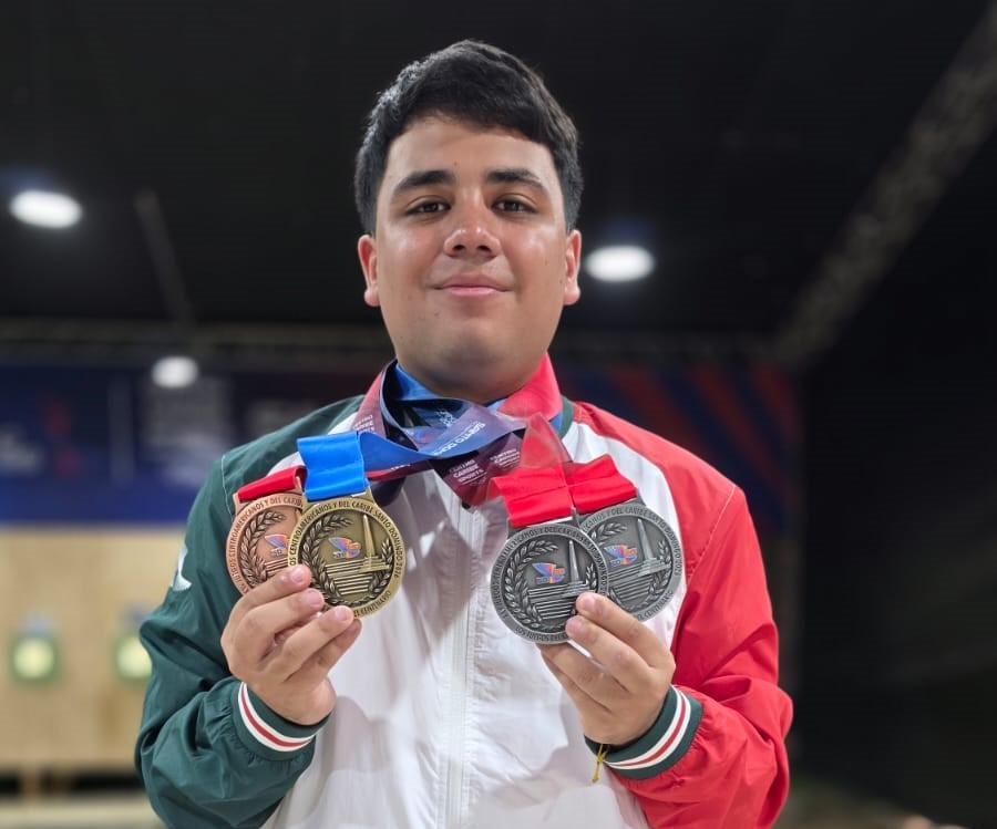 Tiro deportivo David Valdez Juegos Centroamericanos