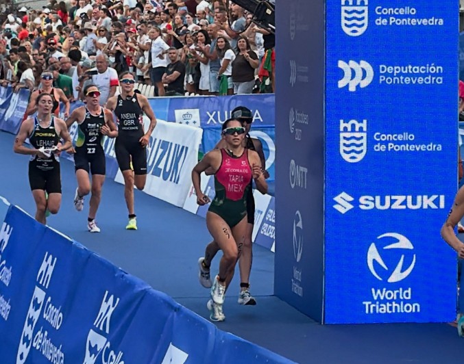 Rosa María Tapia triatlón