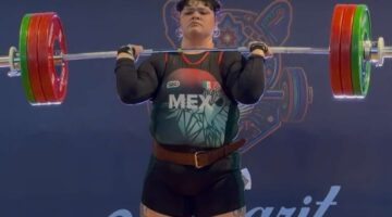 Noemí Rodríguez levantamiento de pesas halterofilia