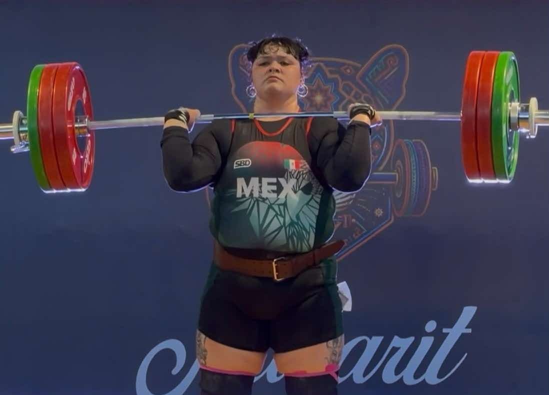 Noemí Rodríguez levantamiento de pesas halterofilia